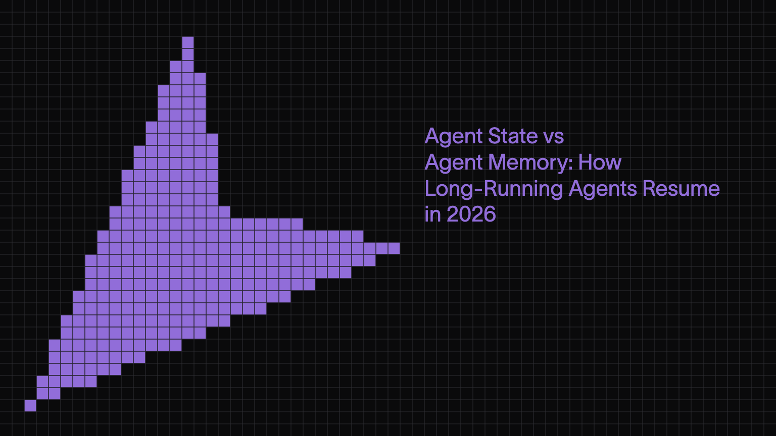 Agent State vs Agent Memory: How Long-Running Agents Resume in 2026