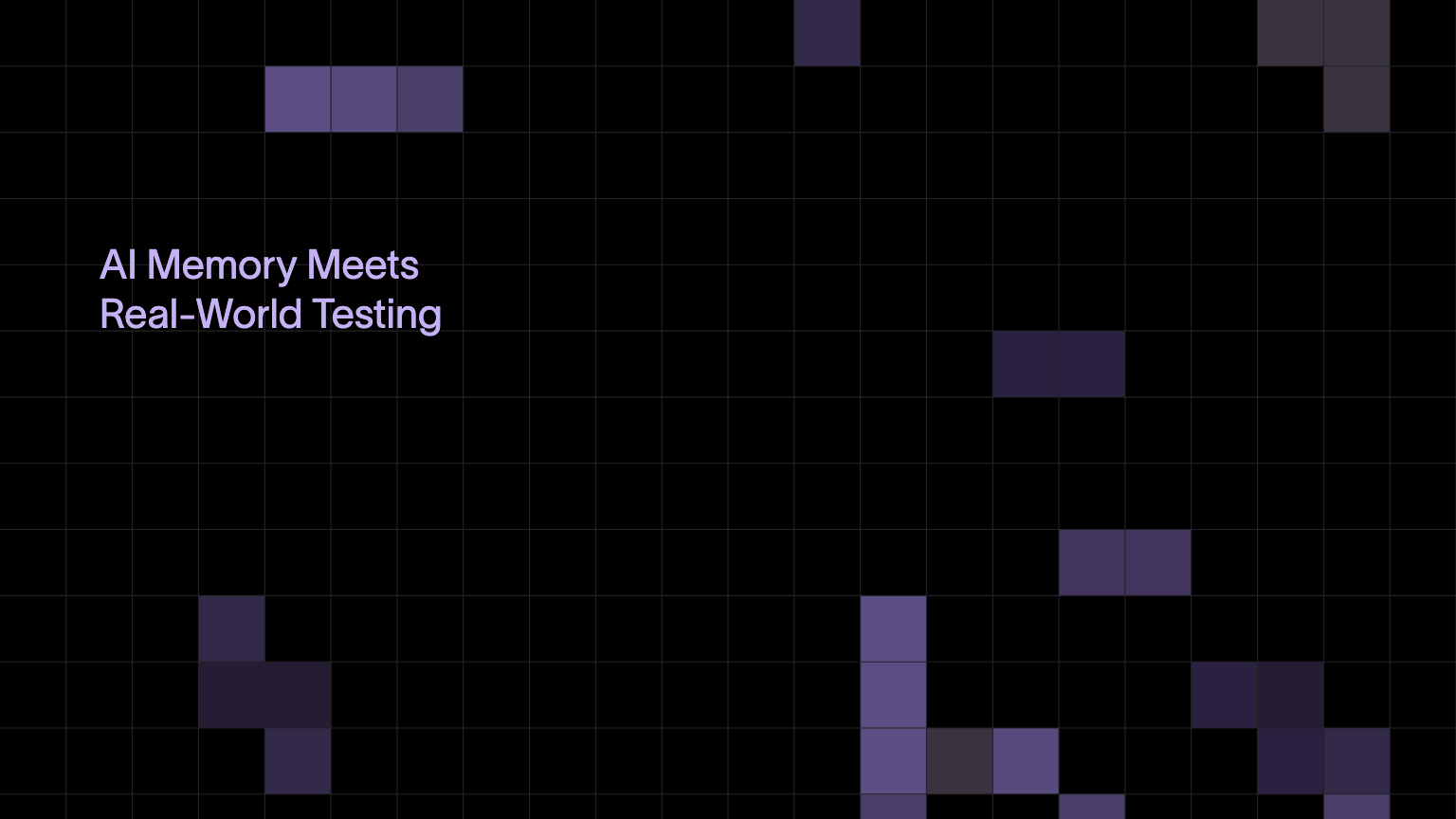 AI Memory Meets Real-World Testing: Rethinking Traditional QA Benchmarks