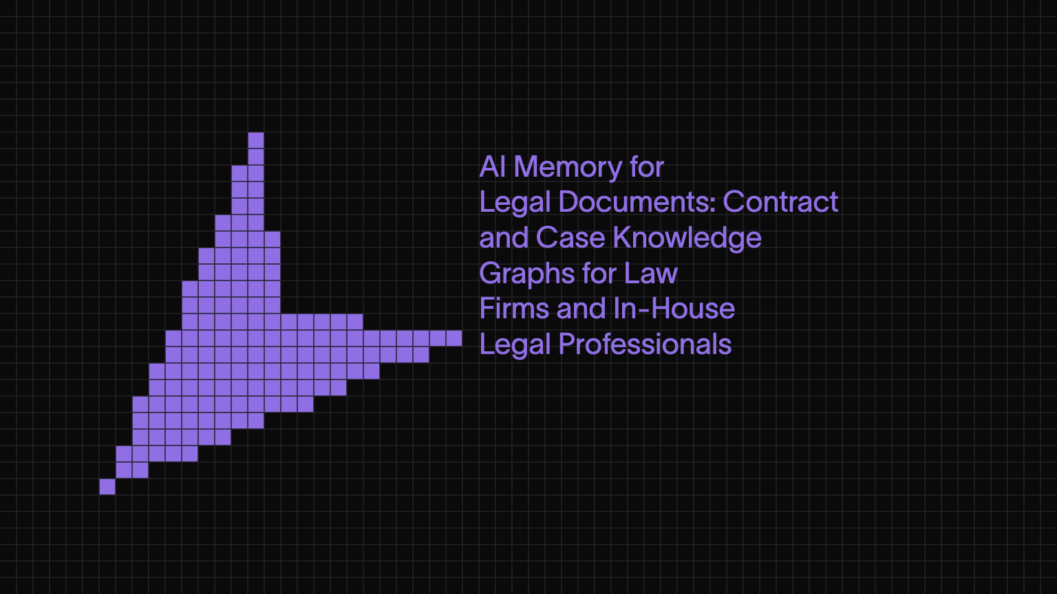 AI Memory for Legal Documents: Contract and Case Knowledge Graphs for Law Firms and In-House Legal Professionals