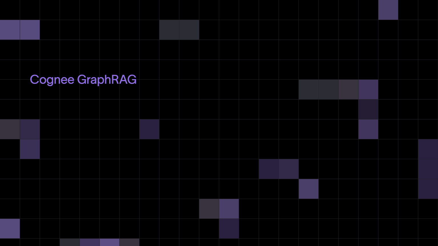 Cognee GraphRAG: Supercharging Search with Knowledge Graphs and Vector Magic