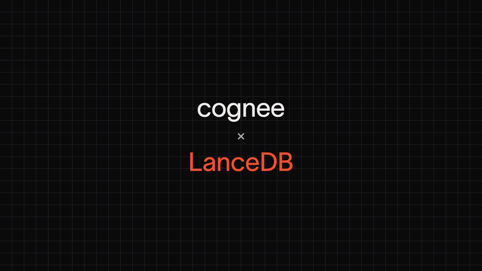 Cognee + LanceDB: Simplifying RAG for Developers