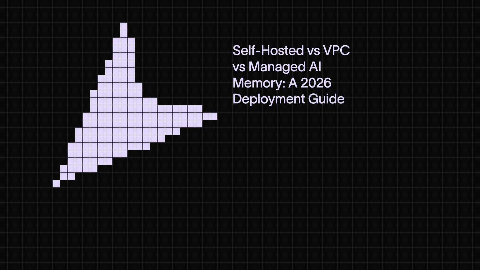 Self-Hosted vs VPC vs Managed AI Memory: A 2026 Deployment Guide