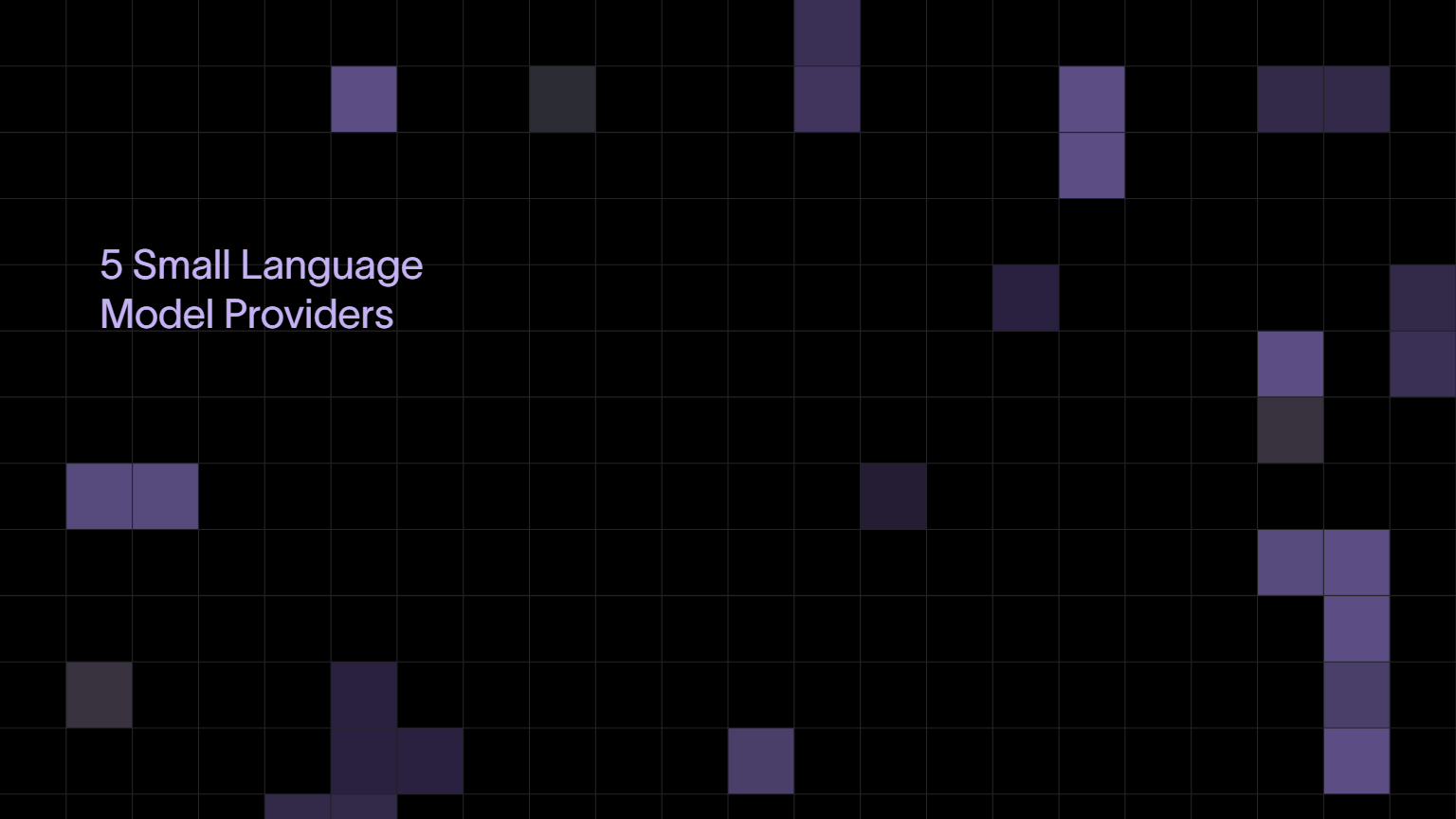 5 Small Language Model Providers for Local and Specialized AI
